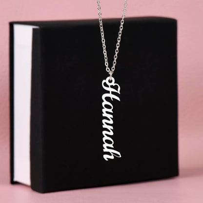 (New) Vertical Name Necklace