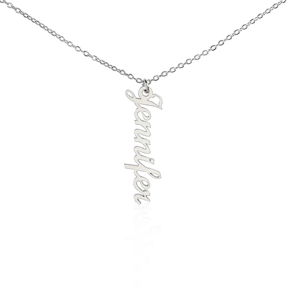 (New) Vertical Name Necklace