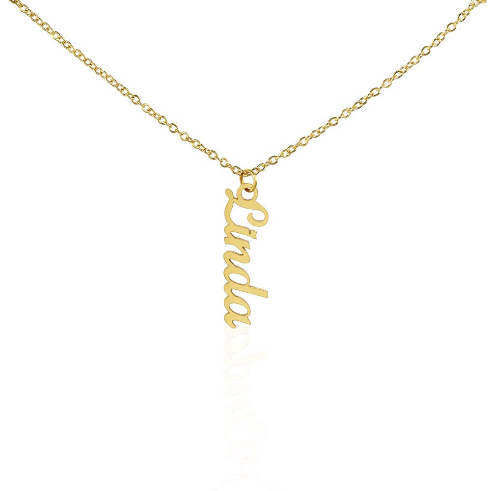 (New) Vertical Name Necklace